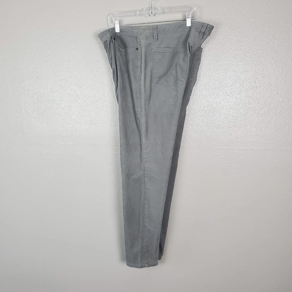Ann Taylor Loft Gray High Rise Corduroy Jeans 16 Modern Skinny